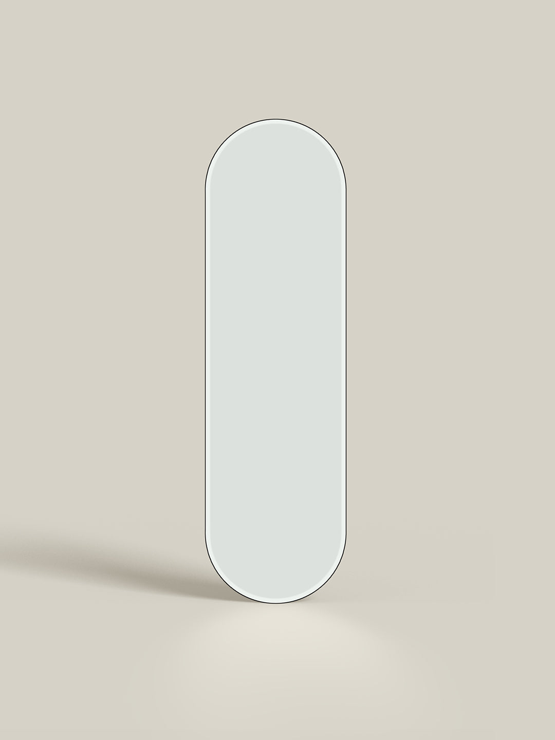 Oval Mirror No. 1 | 100 x 30 cm