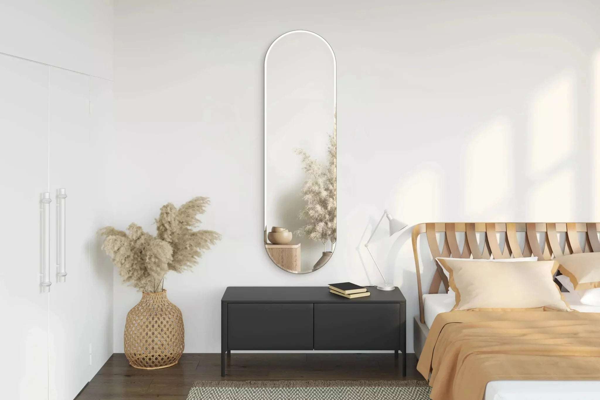 Oval Mirror No. 2 | 40 x 130 cm - Blossholm