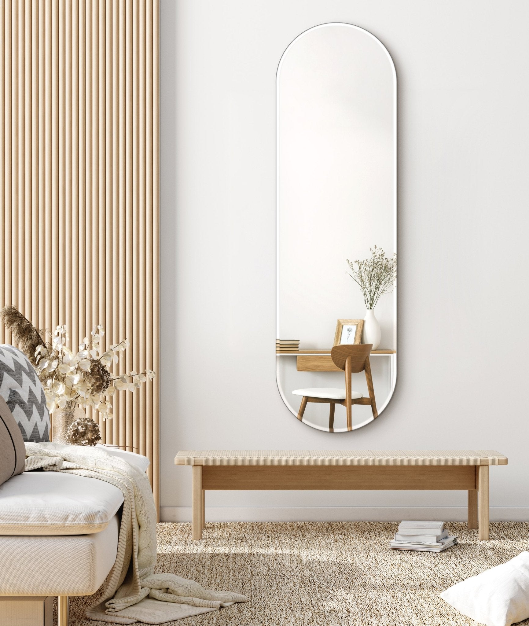 Oval Mirror No. 3 | 150 x 50 cm - Blossholm